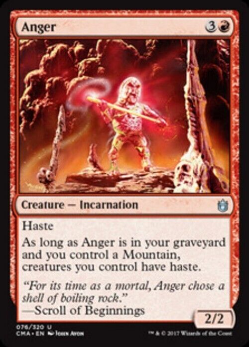 Anger ~ Commander Anthology [ Excellent ] [ Magic MTG ] - London Magic Traders Limited