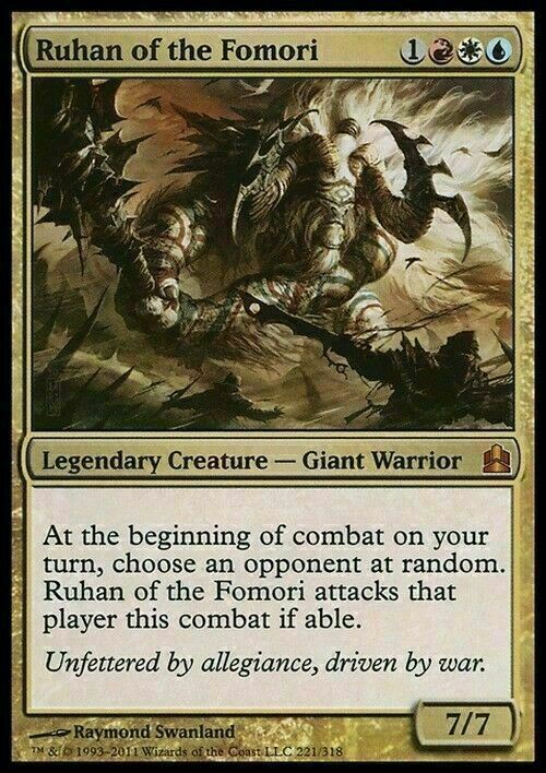 Ruhan of the Fomori ~ Commander 2011 [ NearMint ] [ Magic MTG ]