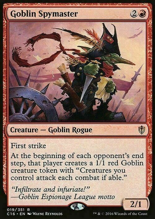 Goblin Spymaster ~ Commander 2016 [ NearMint ] [ Magic MTG ] - London Magic Traders Limited