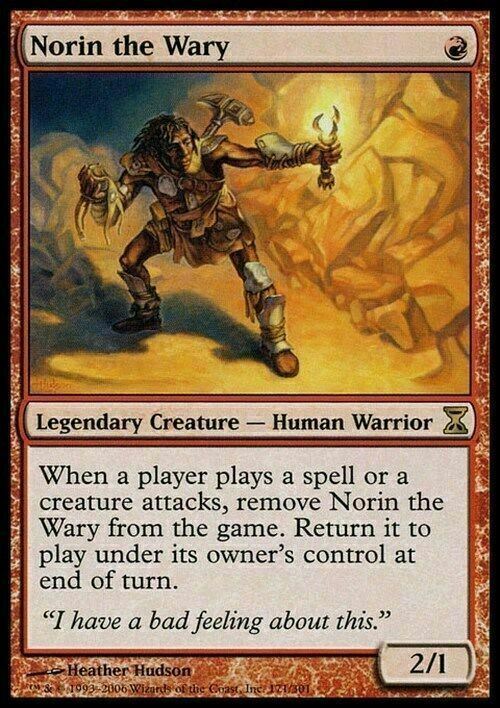 Norin the Wary ~ Time Spiral [ Excellent ] [ Magic MTG ] - London Magic Traders Limited