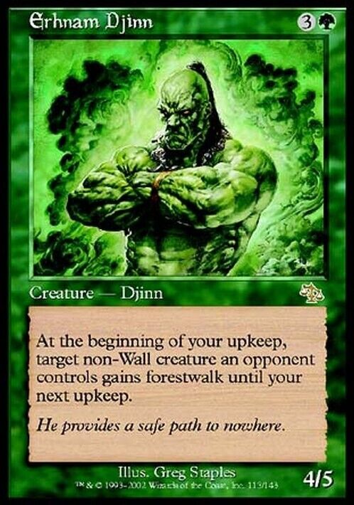 Erhnam Djinn ~ Judgment [ Excellent ] [ Magic MTG ] - London Magic Traders Limited