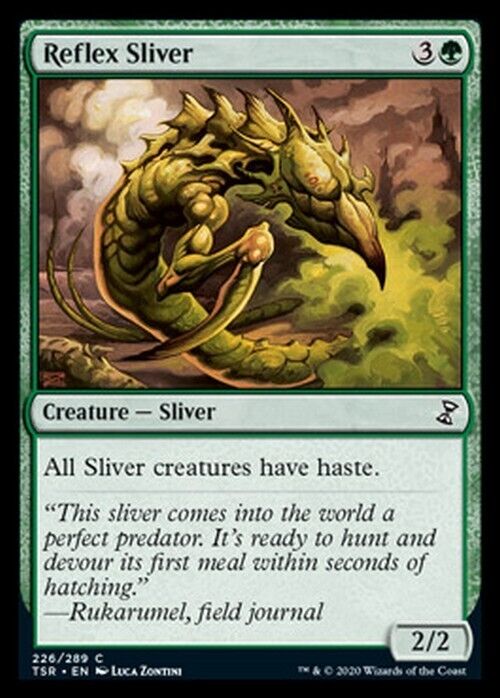 Reflex Sliver ~ Time Spiral Remastered [ NearMint ] [ Magic MTG ] - London Magic Traders Limited