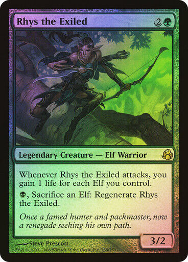 FOIL Rhys the Exiled ~ Morningtide [ Excellent ] [ Magic MTG ] - London Magic Traders Limited