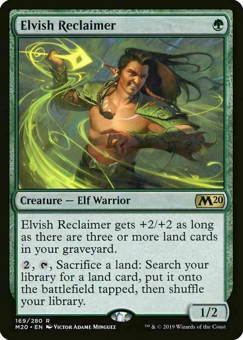 Elvish Reclaimer ~ Core 2020 [ NearMint ] [ Magic MTG ] - London Magic Traders Limited