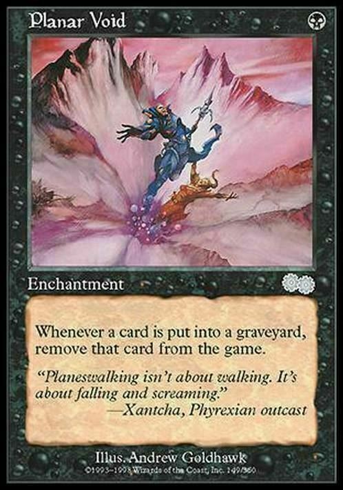 Planar Void ~ Urza's Saga [ Excellent ] [ Magic MTG ] - London Magic Traders Limited