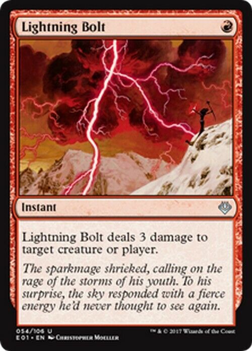 Lightning Bolt ~ Archenemy: Nicol Bolas [ NearMint ] [ Magic MTG ]