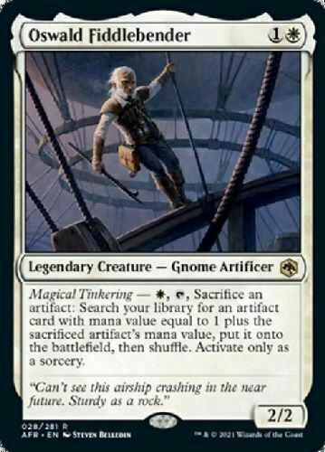 Oswald Fiddlebender ~ Adventures in the Forgotten Realms [ NM ] [ Magic MTG ] - London Magic Traders Limited