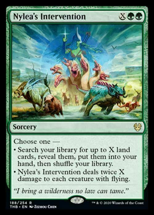 Nylea's Intervention ~ Theros Beyond Death [ NearMint ] [ Magic MTG ] - London Magic Traders Limited