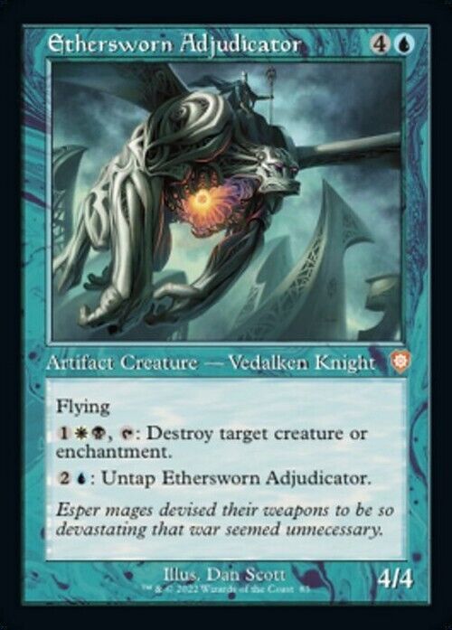 Ethersworn Adjudicator ~ Commander: The Brothers' War [ NM ] [ Magic MTG ] - London Magic Traders Limited