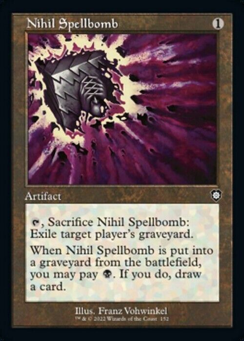 Nihil Spellbomb ~ Commander: The Brothers' War [ NM ] [ Magic MTG ] - London Magic Traders Limited