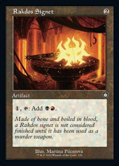 Rakdos Signet ~ Commander: The Brothers' War [ NM ] [ Magic MTG ] - London Magic Traders Limited