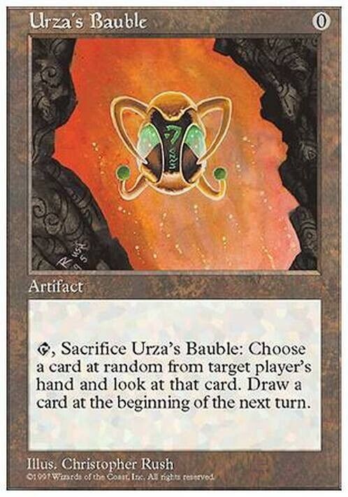 Urza's Bauble ~ Fifth Edition [ MODERATELY PLAYED ] [ Magic MTG ] - London Magic Traders Limited