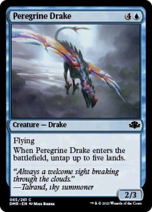 Peregrine Drake ~ Dominaria Remastered [ NearMint ] [ Magic MTG ] - London Magic Traders Limited