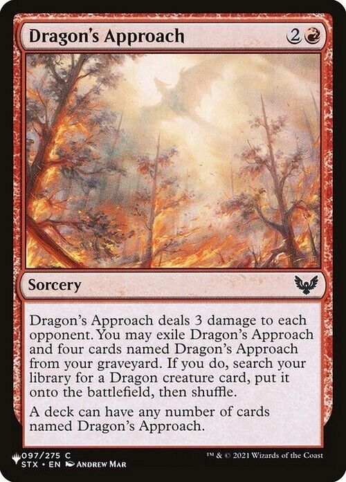 Dragon's Approach ~ The List [ NearMint ] [ Magic MTG ]