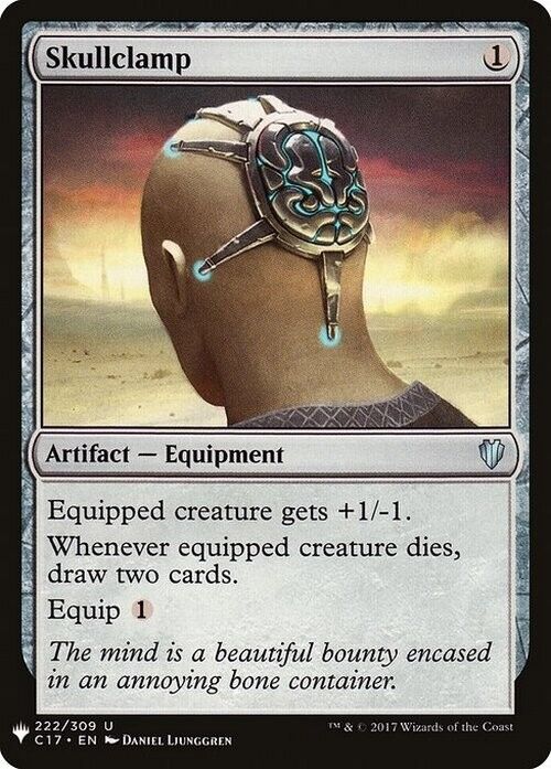 Skullclamp ~ Mystery Booster [ NearMint ] [ Magic MTG ] - London Magic Traders Limited