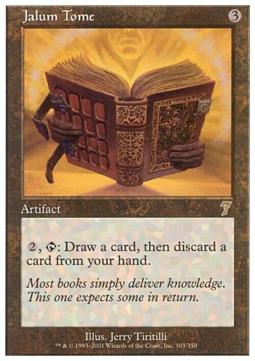 Jalum Tome ~ Seventh Edition [ Excellent ] [ Magic MTG ] - London Magic Traders Limited
