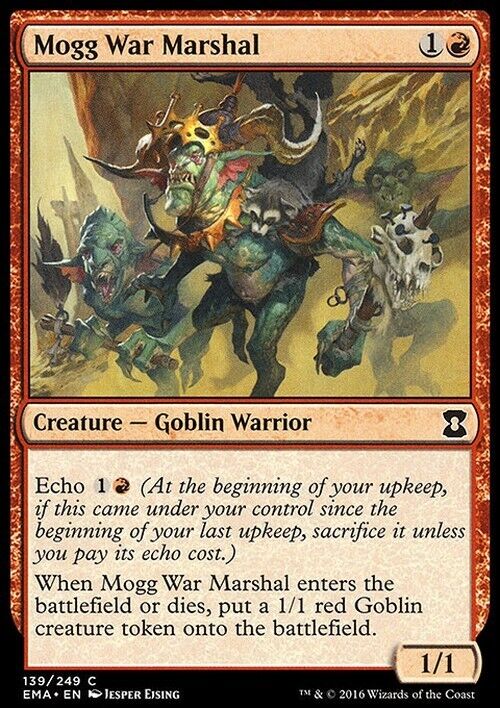 Mogg War Marshal ~ Eternal Masters [ Excellent ] [ Magic MTG ] - London Magic Traders Limited