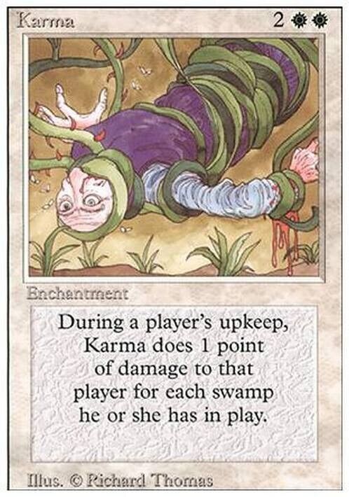 Karma ~ Revised [ Excellent ] [ Magic MTG ] - London Magic Traders Limited