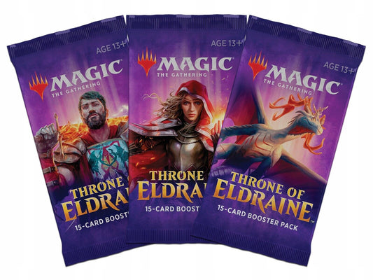 3 x Booster Pack ~ Throne of Eldraine ~ Magic the Gathering MTG SEALED - London Magic Traders Limited