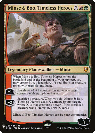 Minsc & Boo, Timeless Heroes ~ The List [ NM ] [ MagicMTG ] - London Magic Traders Limited