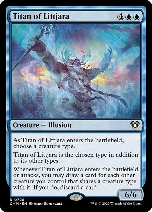 Titan of Littjara ~ Commander Masters [ NearMint ] [ Magic MTG ]