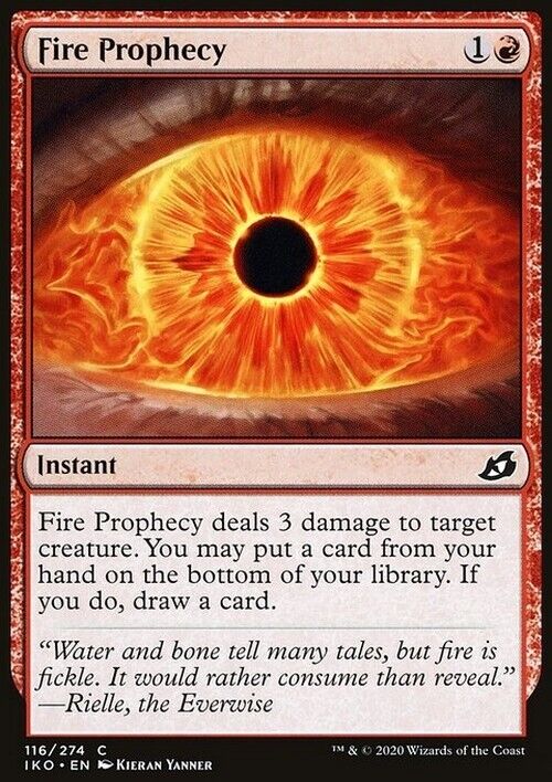 Fire Prophecy ~ Ikoria [ NearMint ] [ Magic MTG ] - London Magic Traders Limited