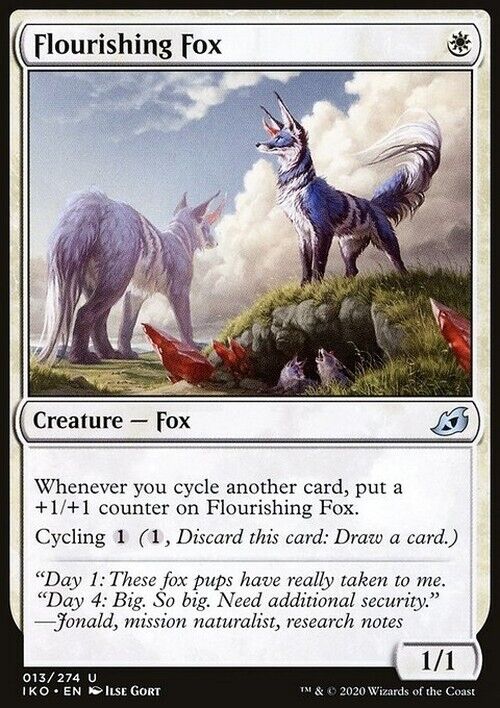 Flourishing Fox ~ Ikoria [ NearMint ] [ Magic MTG ] - London Magic Traders Limited