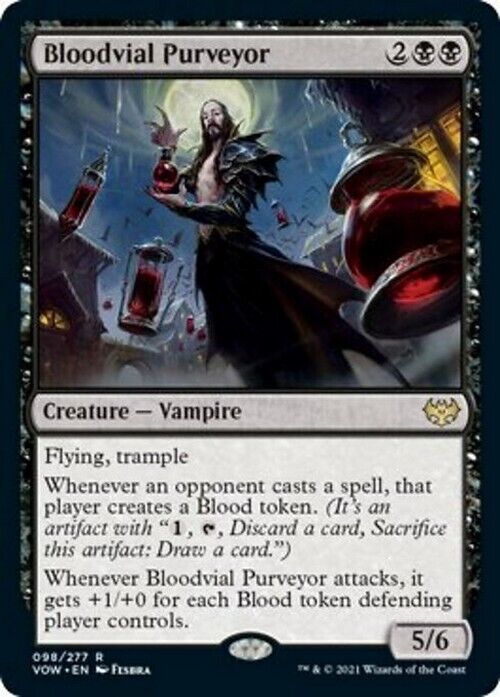 Bloodvial Purveyor ~ Crimson Vow [ NearMint ] [ Magic MTG ] - London Magic Traders Limited