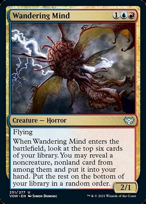 Wandering Mind ~ Crimson Vow [ NearMint ] [ Magic MTG ] - London Magic Traders Limited