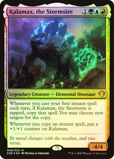 FOIL Kalamax, the Stormsire ~ Commander: Ikoria [ NearMint ] [ Magic MTG ] - London Magic Traders Limited