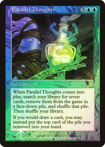 FOIL Parallel Thoughts ~ Scourge [ Excellent ] [ Magic MTG ] - London Magic Traders Limited