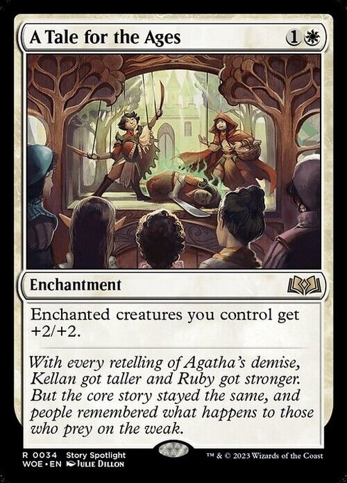 A Tale for the Ages ~ Wilds of Eldraine [ NM ] [ Magic MTG ]