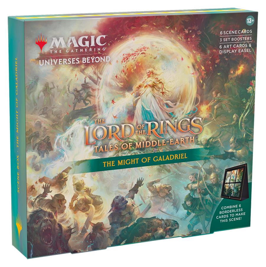 Set of 4 x HOLIDAY SCENE BOX ~ The Lord of the Rings ~ MTG Sealed - London Magic Traders Limited