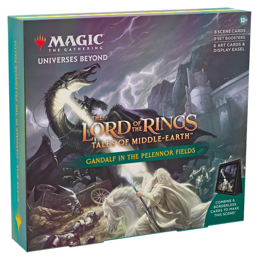 Set of 4 x HOLIDAY SCENE BOX ~ The Lord of the Rings ~ MTG Sealed - London Magic Traders Limited