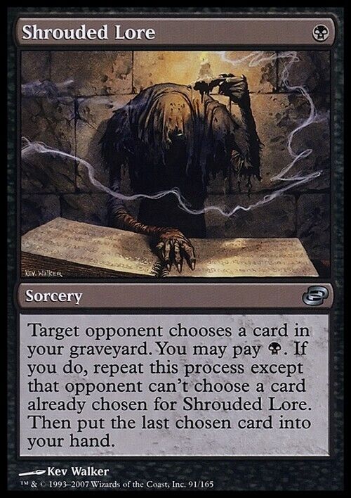 Shrouded Lore ~ Planar Chaos [ Excellent ] [ Magic MTG ] - London Magic Traders Limited
