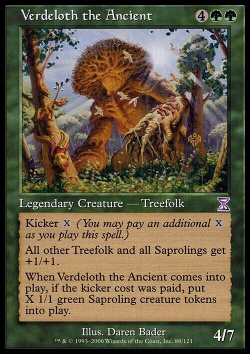 Verdeloth the Ancient ~ Time Spiral [ Excellent ] [ Magic MTG ] - London Magic Traders Limited