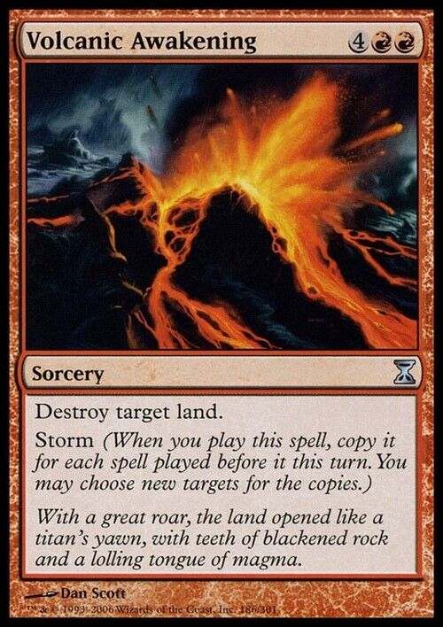 Volcanic Awakening ~ Time Spiral [ Excellent ] [ Magic MTG ] - London Magic Traders Limited