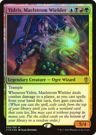 FOIL Yidris, Maelstrom Wielder ~ Commander 2016 [ Excellent ] [ Magic MTG ] - London Magic Traders Limited