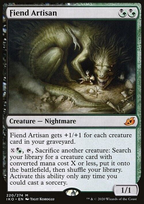 Fiend Artisan ~ Ikoria [ NearMint ] [ Magic MTG ] - London Magic Traders Limited