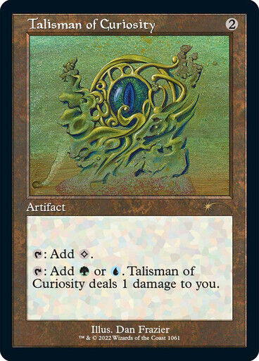 Talisman of Curiosity ~ Secret Lair [ NearMint ] [ Magic MTG ] - London Magic Traders Limited