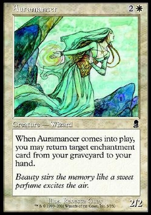 Auramancer ~ Odyssey [ Excellent ] [ Magic MTG ] - London Magic Traders Limited