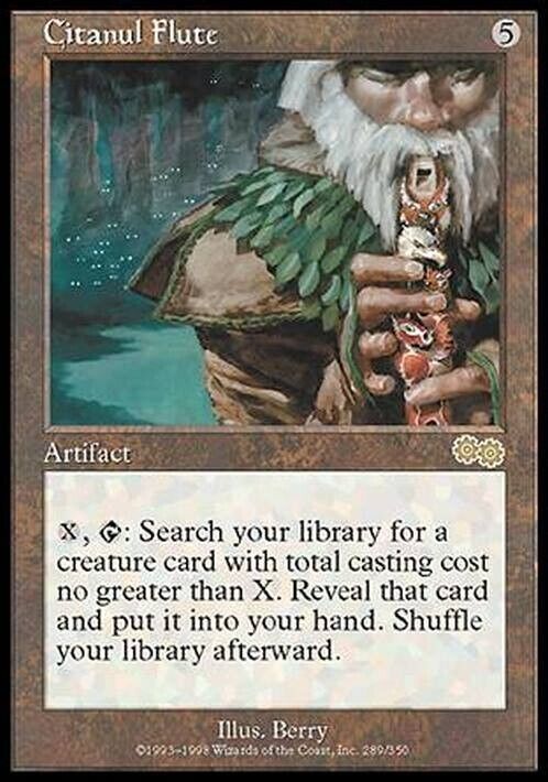 Citanul Flute ~ Urza's Saga [ MODERATELY PLAYED ] [ Magic MTG ] - London Magic Traders Limited