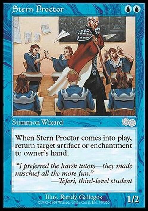 Stern Proctor ~ Urza's Saga [ Excellent ] [ Magic MTG ] - London Magic Traders Limited