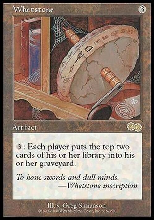 Whetstone ~ Urza's Saga [ Excellent ] [ Magic MTG ] - London Magic Traders Limited