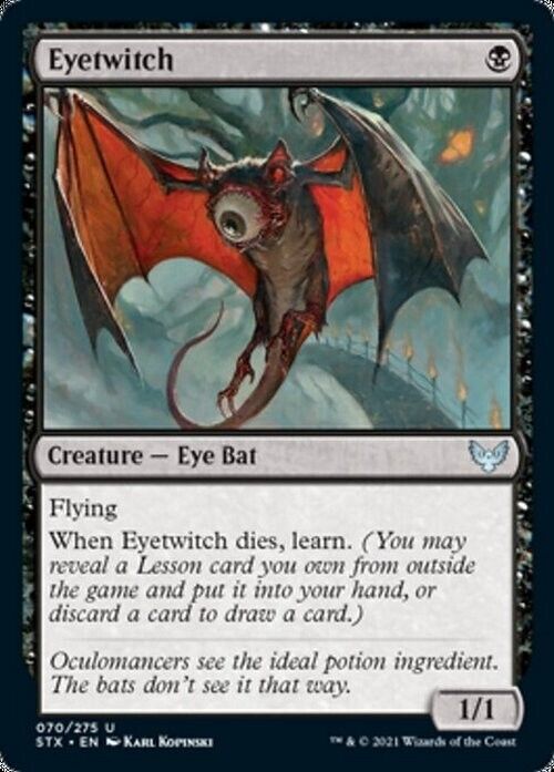 Eyetwitch ~ Strixhaven [ Excellent ] [ Magic MTG ] - London Magic Traders Limited