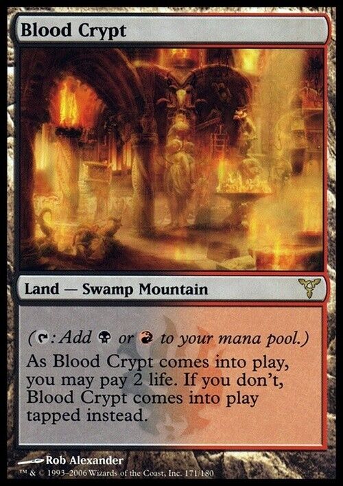 Blood Crypt ~ Dissension [ NearMint ] [ Magic MTG ] - London Magic Traders Limited