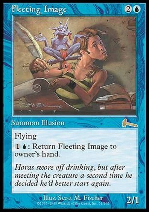 Fleeting Image ~ Urza's Legacy [ Excellent ] [ Magic MTG ] - London Magic Traders Limited