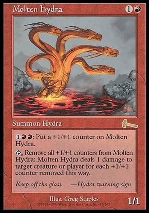 Molten Hydra ~ Urza's Legacy [ Excellent ] [ Magic MTG ] - London Magic Traders Limited