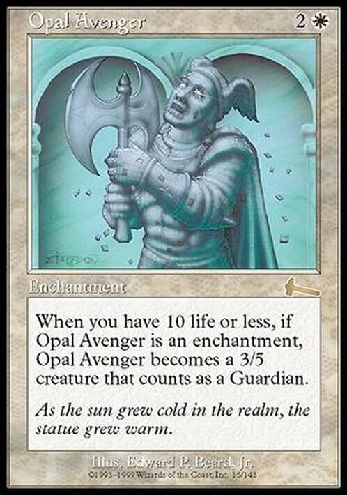 Opal Avenger ~ Urza's Legacy [ Excellent ] [ Magic MTG ] - London Magic Traders Limited