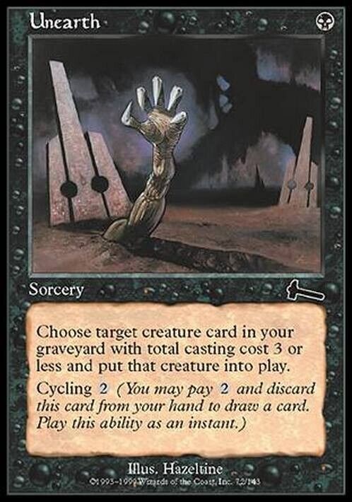 Unearth ~ Urza's Legacy [ Excellent ] [ Magic MTG ] - London Magic Traders Limited
